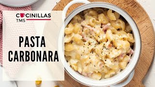 Pasta Carbonara  En menos de 30 minutos  Recetas Thermomix [upl. by Joselow]