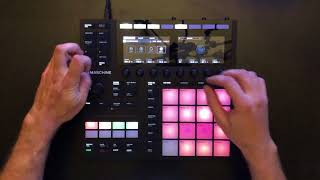 MASCHINE MK3  Live Performance MELODIC TECHNO [upl. by Cassie]