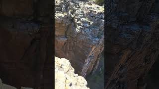 A view of Deadman Falls from Sandy Saddle Falls hiking nature travel [upl. by Nada]