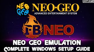 Final Burn Neo☆Neo Geo Emulation Full Setup Guide 2024 snk neogeo emulator [upl. by Johnston]