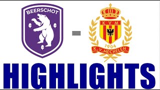 KV Mechelen 30 K Beerschot VA Highlights  Pro League 202425 [upl. by Darahs206]