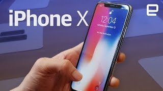 iPhone X handson live from Apple Event 2017 [upl. by Ylirama194]