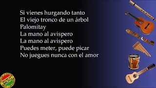 Los Kjarkas  Jilguero Flores Letra [upl. by Etnom521]