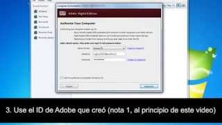 Autorización de Adobe Digital Editions [upl. by Nivlag]