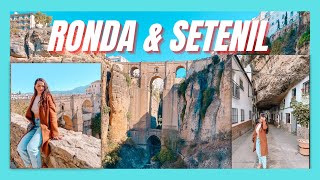 THINGS TO DO IN RONDA amp SETENIL DE LAS BODEGAS  Day Trip From Seville Spain [upl. by Tomkins]