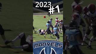 Göteborg Marvels vs Carlstad Crusaders Highlight football sports [upl. by Gayle]