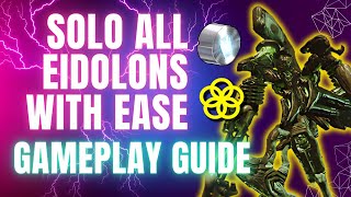 Gameplay Guide to Smash Eidolons  Trinity  Fun Platinum amp 465k Focus per 3x3 night Warframe 2024 [upl. by Beeck215]