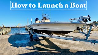 How to Launch a Small Boat By Yourself [upl. by Sigmund]