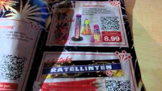 Review Vuurwerk Krant Folder Aldi 20152016 [upl. by Clere]