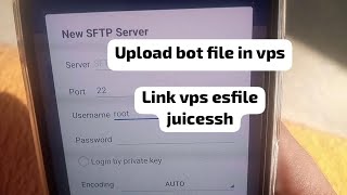 how to upload file in vps server juicessh  connect es file explorer with vps [upl. by Cerelia]