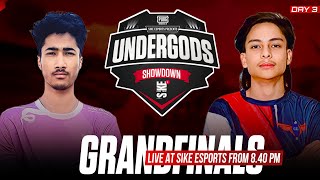 SIKE ESPORTS UNDERGODS SHOWDOWN  DAY 3 [upl. by Aileme]