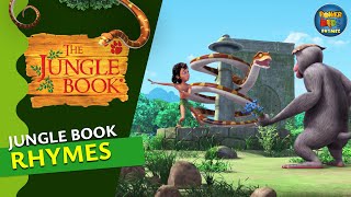 JUNGLE BOOK RHYMES  MOWGLI RHYMES  LEARN RHYMES  POEMS FOR KIDS  powerkidsrhymes250 [upl. by Niwroc]