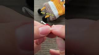 Crochet SpongeBob Keychain  free tutorial on my channel [upl. by Anastase]