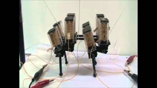 Quadruped robot based on the multistacked dielectric elastomer actuators [upl. by Trixy]