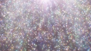 Dazzling Glimmering Rainbow Stardust Glittering Particles Falling 4K VJ Loop Moving Background [upl. by Trotter955]