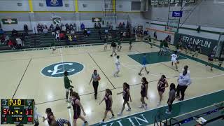 Benjamin Franklin High School vs Metairie Park Country Day Girls Basketball Womens Varsity Basketba… [upl. by Vola]