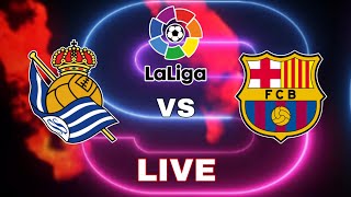 REAL SOCIEDAD vs FC BARCELONA  LaLiga 202425  Video Game Simulation [upl. by Aicirpac]