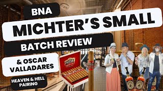 MICHTERS SMALL BATCH REVIEW PAIRED ALONG SIDE HEAVEN AND HELL CIGAR bourbon whisky cigarlife [upl. by Ellevehs]