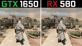 GTX 1650 vs RX 580 Test in 10 Games in 2023 [upl. by Nylaf]