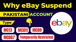 eBay Permanently Suspended My Account eBay Account Temporarily Restricted MC13 MC011 MC09 MC067 [upl. by Carr138]