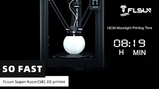 FLsun Super RacerSR 3D printer——So Fast [upl. by Gnuhn]