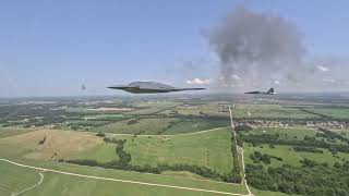 AMAZING GoPro Footage of the B2 Spirit Stealth Bomber in Flight [upl. by Teerprah990]