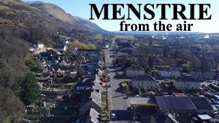 Menstrie  Drone Flight [upl. by Sayed839]