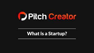 What is a Startup [upl. by Sesom]