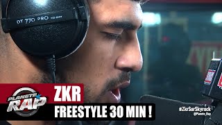 Exclu Zkr  Freestyle de 30 minutes  PlanèteRap [upl. by Demahum]