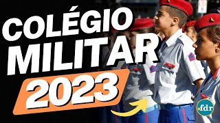 COLÉGIO MILITAR 2023 INSCRIÇÕES VAGAS EDITAL PROVAS E COMO FUNCIONAM AS MATRÍCULAS [upl. by Ylrebma3]