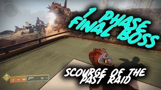 1 Phase Boss Scourge of the Past  Destiny 2 Black Armory [upl. by Aikemet338]