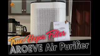 AROEVE Air Purifiers for Large Room with H13 True HEPA Filter [upl. by Zobkiw133]