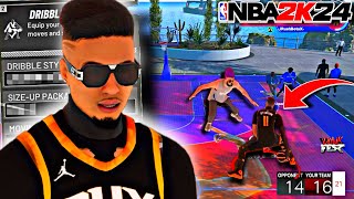 SEASON 5 NEW BEST DRIBBLE MOVES For NBA 2K24 CURRENT GEN…😱 [upl. by Yila625]