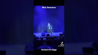 Nick Swardson KICKED OFF Colorado Stage Footage [upl. by Nirmak]