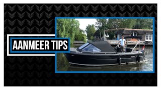 Sloep amp Tender Videoblog 180 Tips voor het aanmeren van de boot [upl. by Viv5]