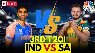 India Vs South Africa Match LIVE  India Vs South Africa 3rd T20I Score  Suryakumar Yadav  N18L [upl. by Ahsimin430]