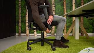 Ergonomische Bureaustoel BMA AXIA 22  Health2Work [upl. by Burget]