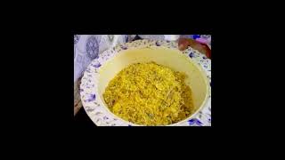 Basanti pulao recipe cooking rannaghorsubscribe [upl. by Mcconnell]