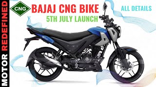 2024 Bajaj CNG Bike  Bajaj Bruzer 125  Freedom 125 All Details Before Launch  Motor Redefined [upl. by Aitnahc]