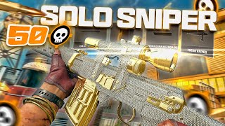 ME HAGO 50 KILL SOLO a SNIPER en BLACK OPS 6 💣 [upl. by Ardnaid]