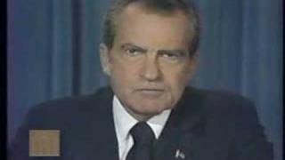 President Richard Nixon  Address Announcing Resignation [upl. by Tedder]