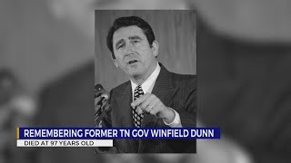 Remembering former Tennessee Governor Winfield Dunn [upl. by Shedd258]