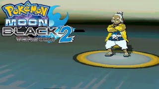 Pokemon Moon Black 2 Elite 4 Hala Battle [upl. by Eiduam]