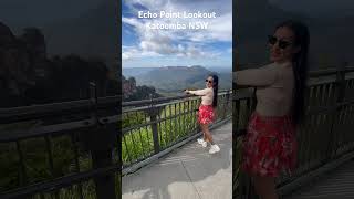 Beautiful Echo Point lookout Katoomba Australia [upl. by Sivrahc]