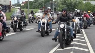 Harley Days 2016 Hamburg  Parade 1 [upl. by Enaols]