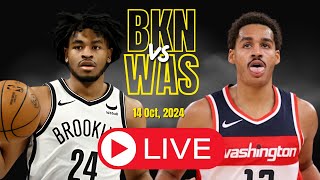 Brooklyn Nets Vs Washington Wizards Full Game  NBA Highlights  NBA PRE SEASON  2K [upl. by Milde]