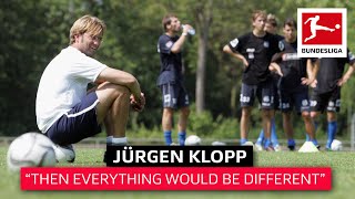 The Rise Of Jürgen Klopp 🚀  Player One Day Coach The Next – Unseen Footage [upl. by Tova]