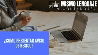 ¿Cómo presentar aviso de RESICO [upl. by Scharf843]