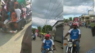 Ouanaminthe  Les partisans de Jovenel Moïse ont manifesté contre Maryse Narcisse et J B Aristide [upl. by Noni]