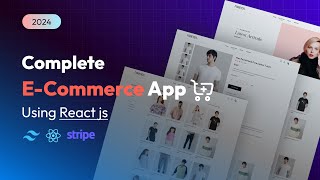 How To Make Complete ECommerce Website Using React JS  React JS Ecommerce Project 2024 [upl. by Saudra349]